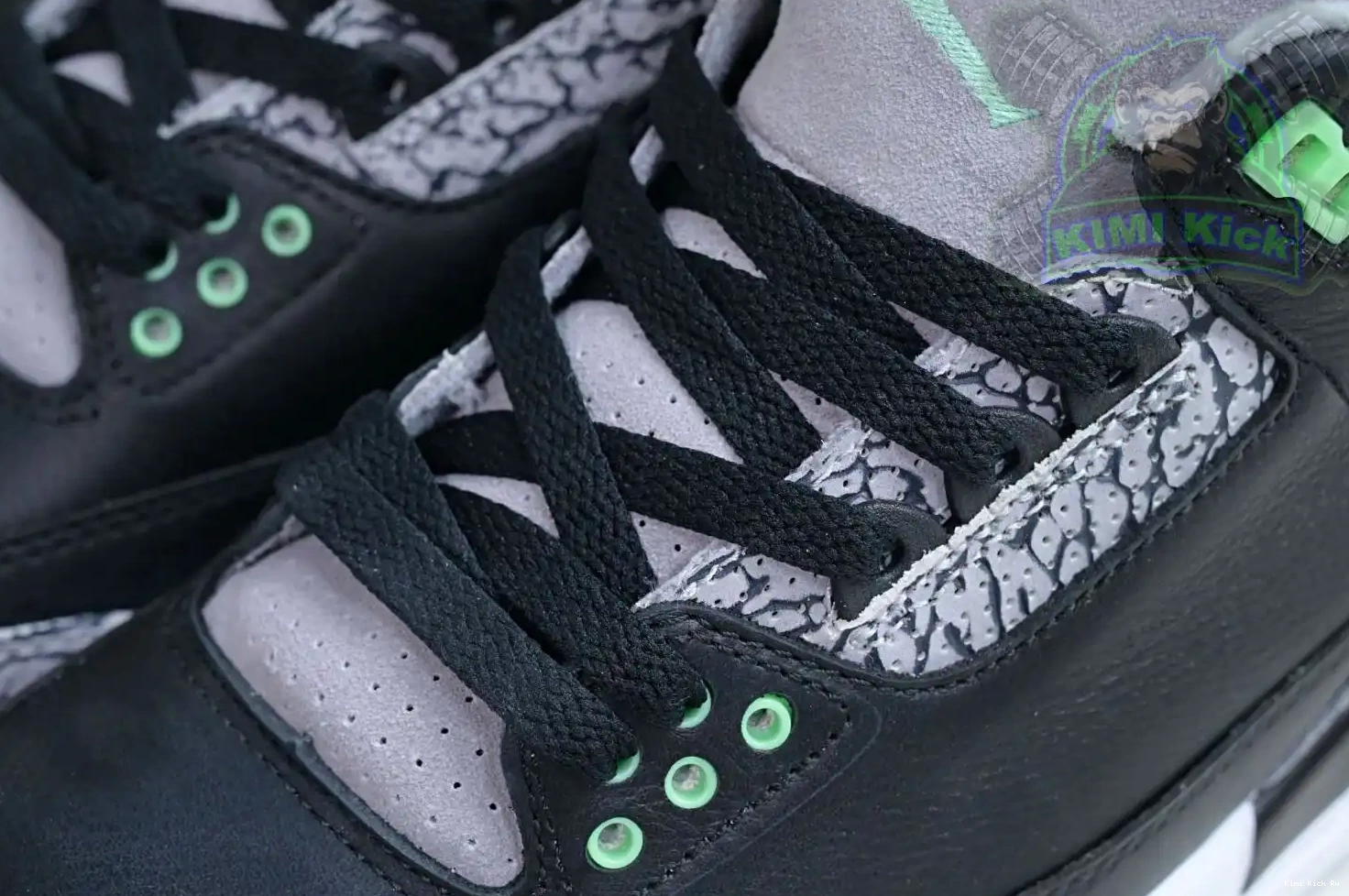 Green Glow Jordan Kimikick Air 3 0721